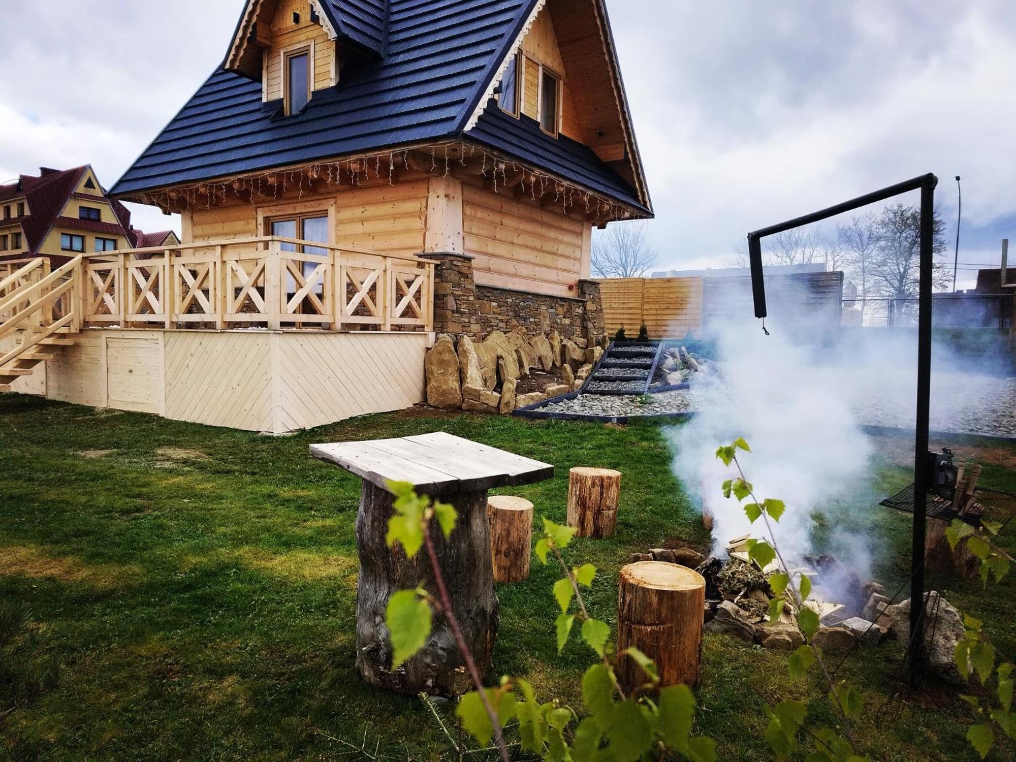 Zymbiansko Chalupa 2 Z Jacuzzi Ząb Zewnętrze zdjęcie